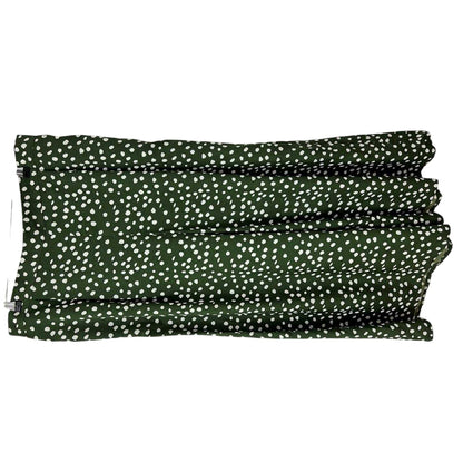 Green - Back - Wednesday´s Girl Womens-Ladies Polka Dot Wide Leg Trousers
