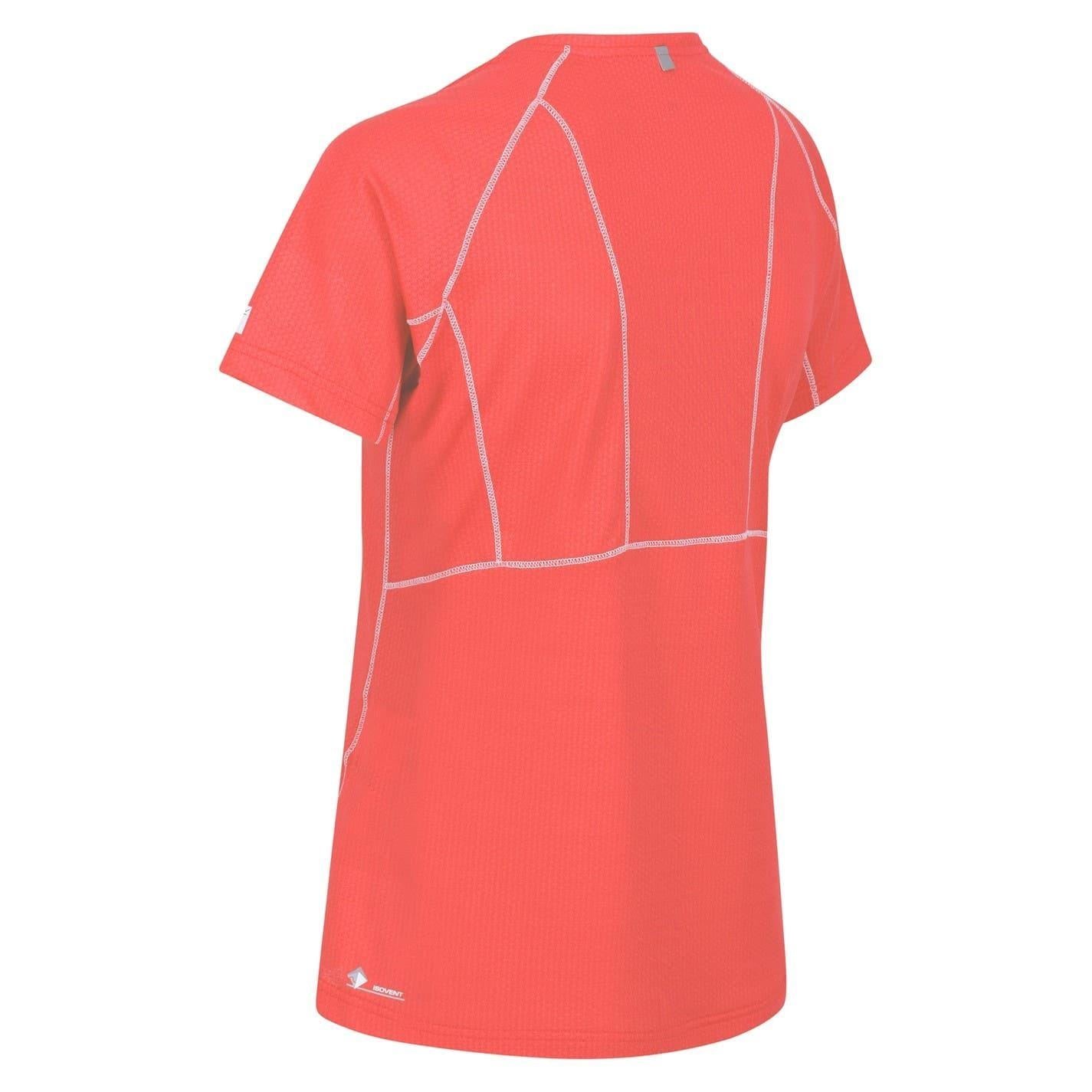 Neon Peach - Lifestyle - Regatta Womens-Ladies Devote II Contrast Detail T-Shirt