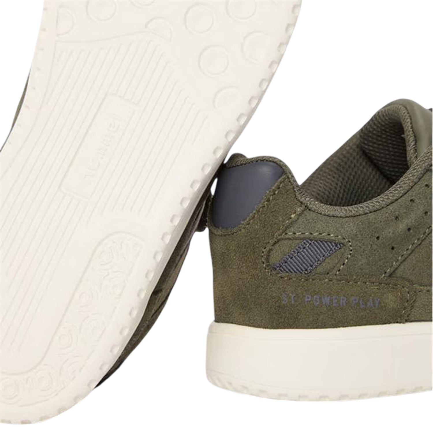 Dusty Olive - Lifestyle - Hummel Childrens-Kids Chevron Suede Trainers