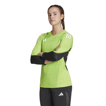 Green-White - Side - Adidas Womens-Ladies Tiro 23 Pro Goalkeeper Jersey