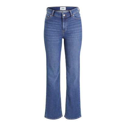 Medium Blue - Front - JJXX Womens-Ladies Denim Straight Leg Jeans