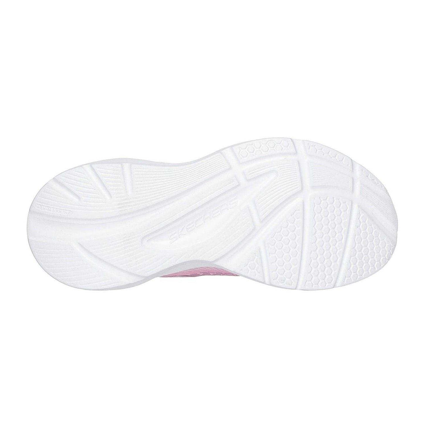 Pink-White-Pastel Green - Lifestyle - Skechers Childrens-Kids Sparkle Trainers