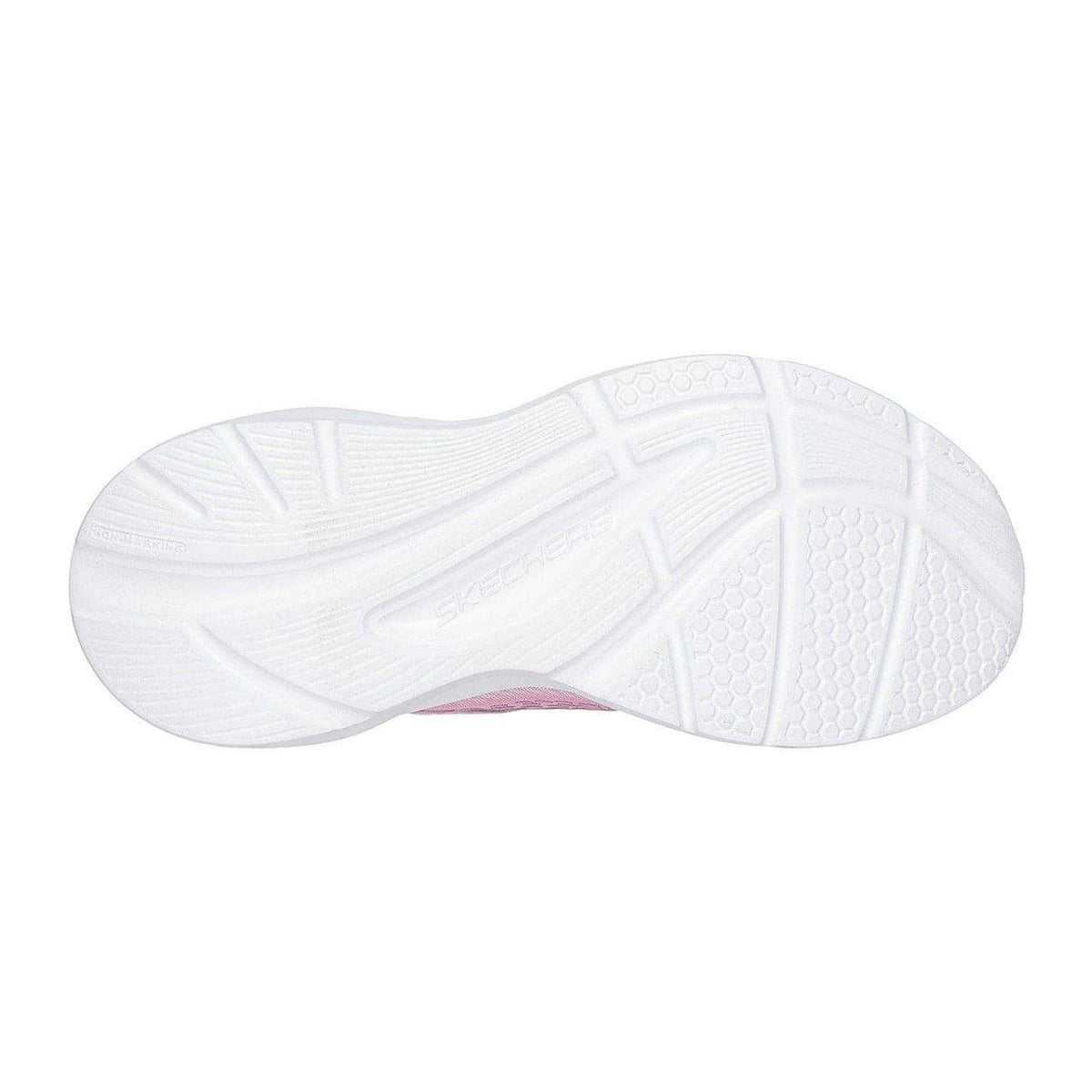 Pink-White-Pastel Green - Lifestyle - Skechers Childrens-Kids Sparkle Trainers