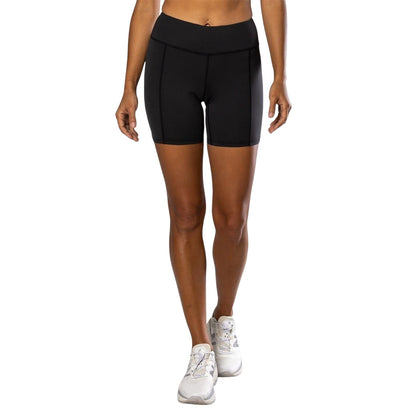 Black - Lifestyle - Nathan Womens-Ladies Slim Shorts
