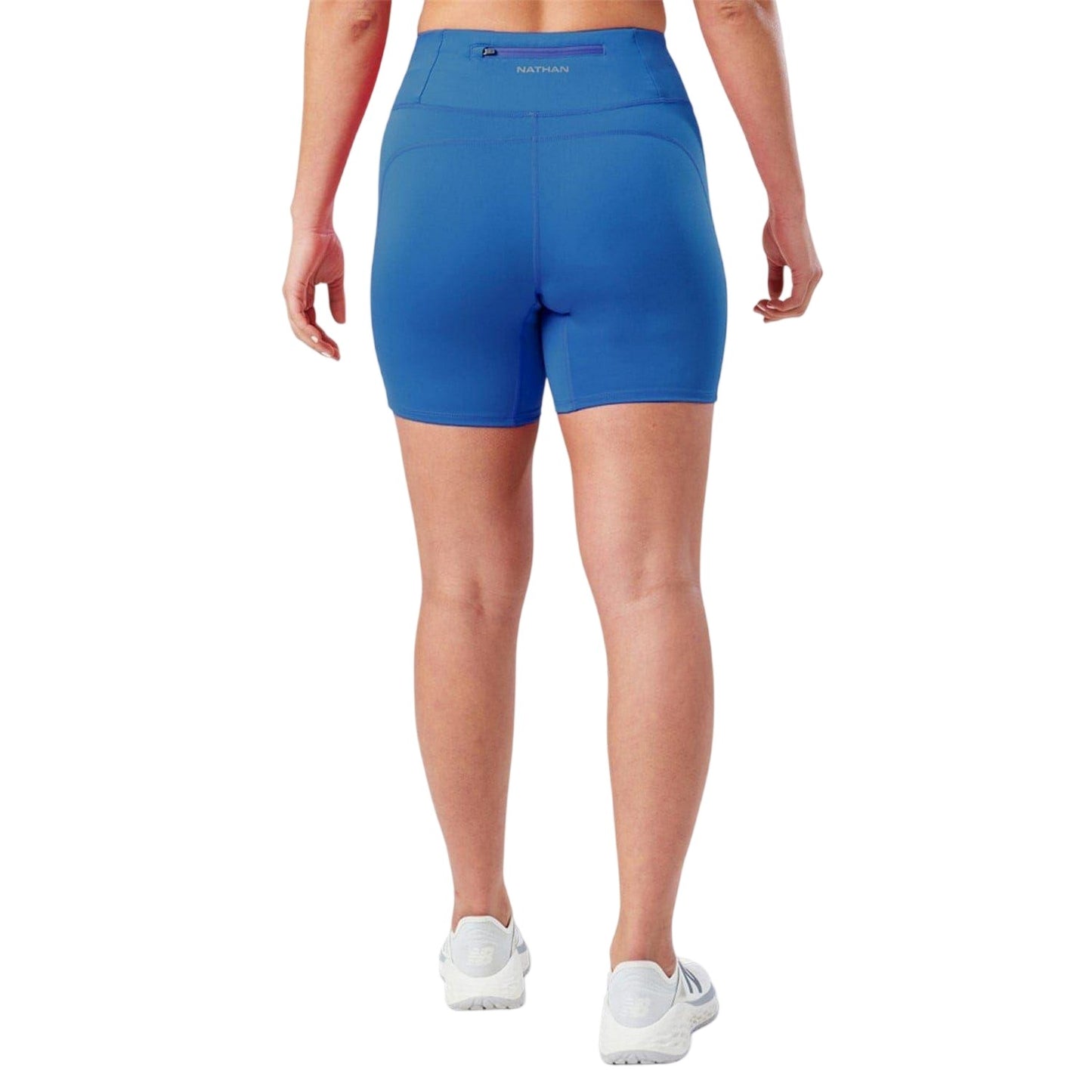 Deep Blue - Back - Nathan Womens-Ladies Slim Shorts