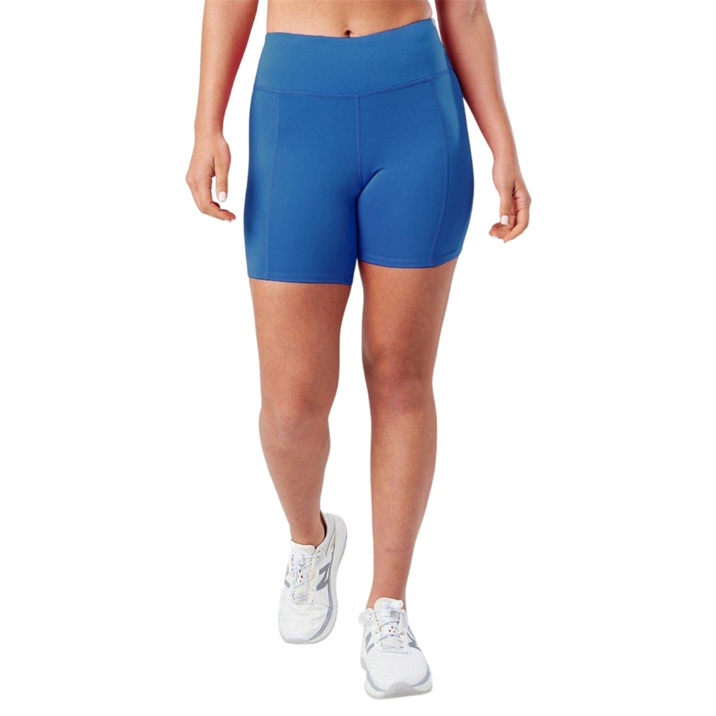 Deep Blue - Side - Nathan Womens-Ladies Slim Shorts