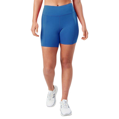 Deep Blue - Side - Nathan Womens-Ladies Slim Shorts