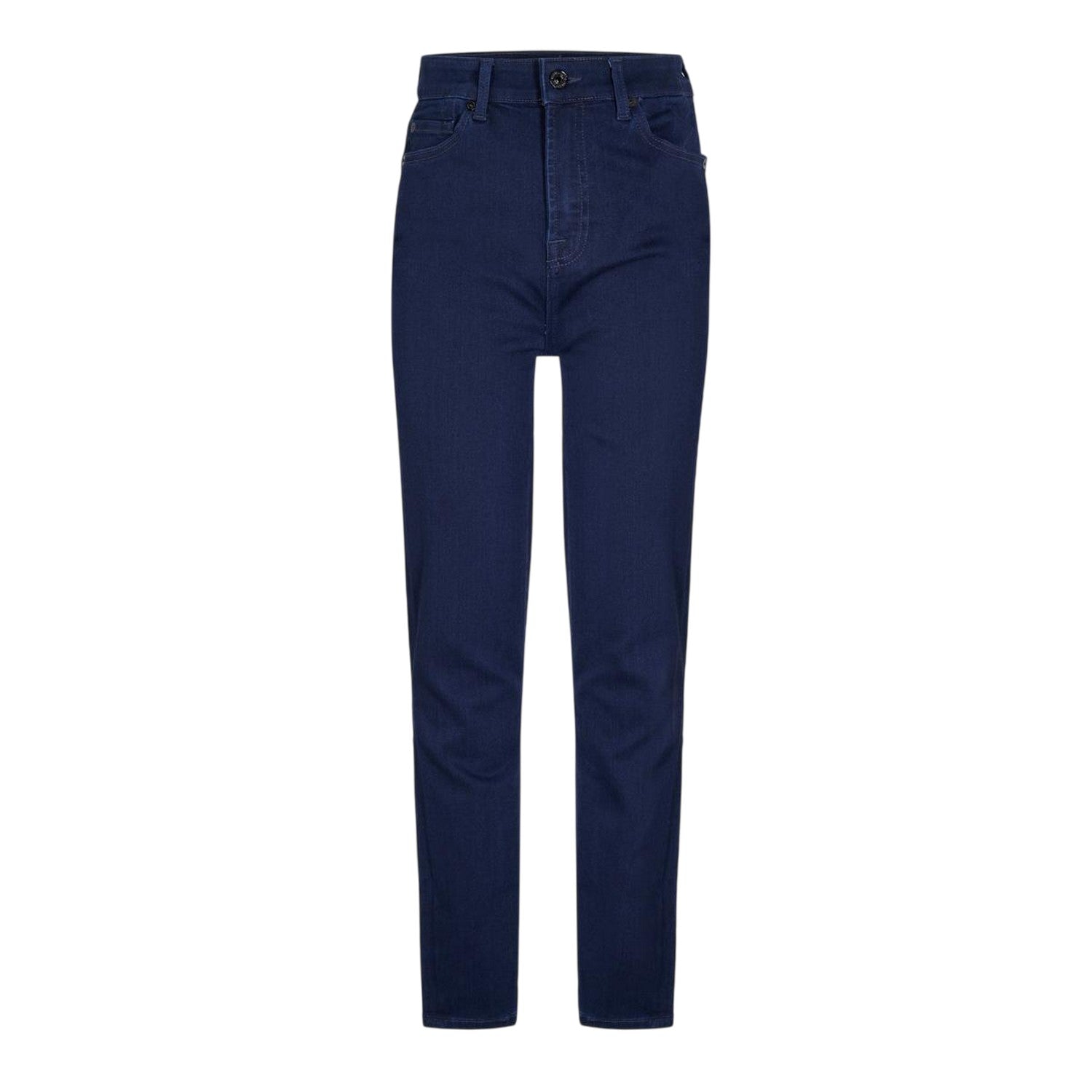 Blue - Front - 7 For All Mankind Mens Aubrey Slim Jeans