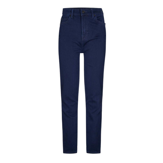 Blue - Front - 7 For All Mankind Mens Aubrey Slim Jeans