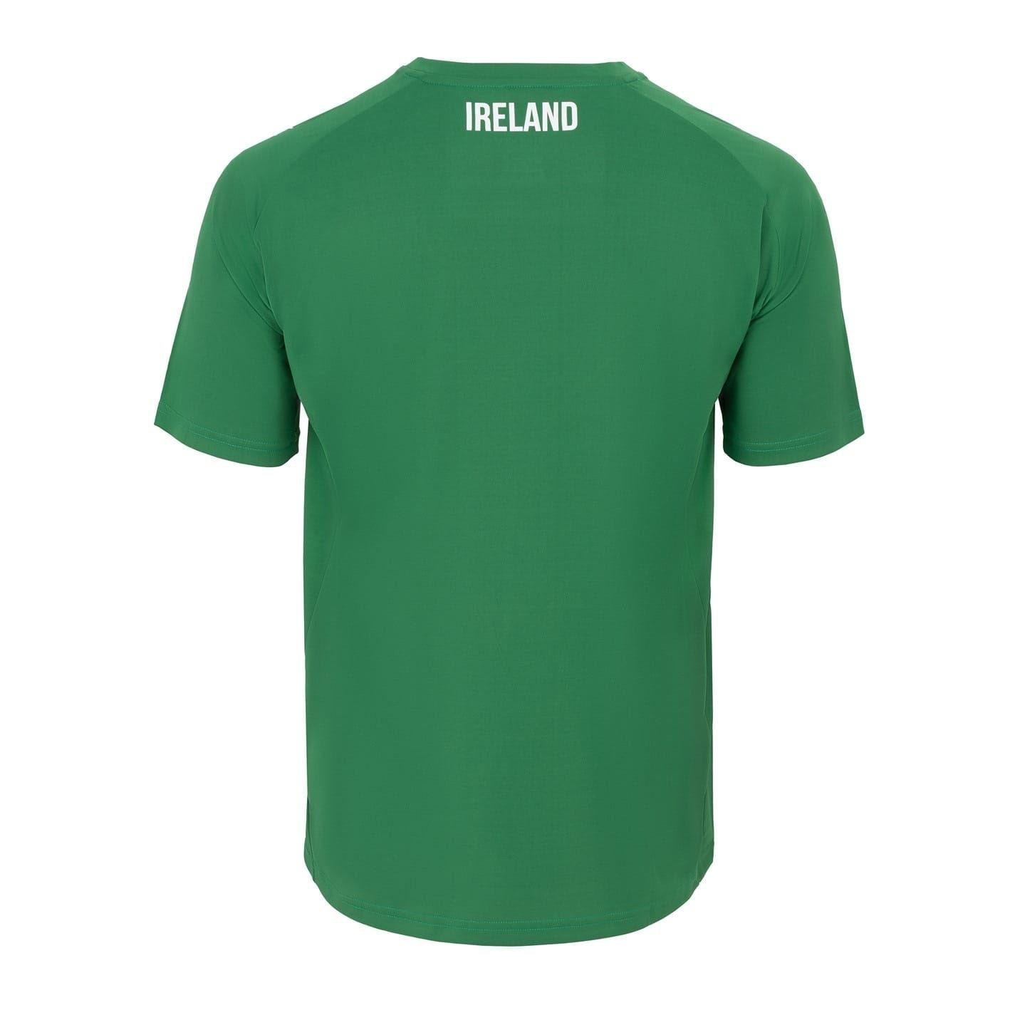 Ireland Green - Back - KooGa Mens Ireland Crew Neck T-Shirt
