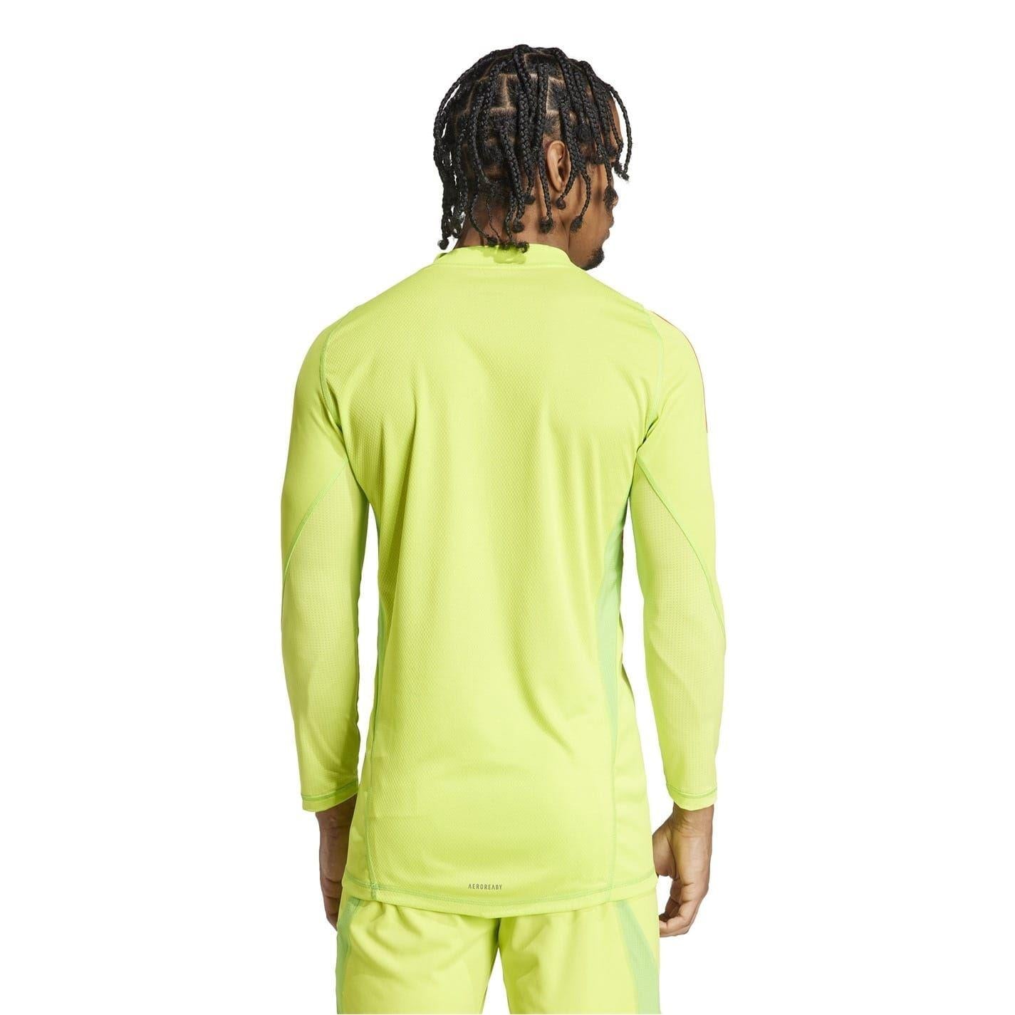Solar Yellow - Pack Shot - Adidas Mens Tiro 24 Pro Goalkeeper Jersey