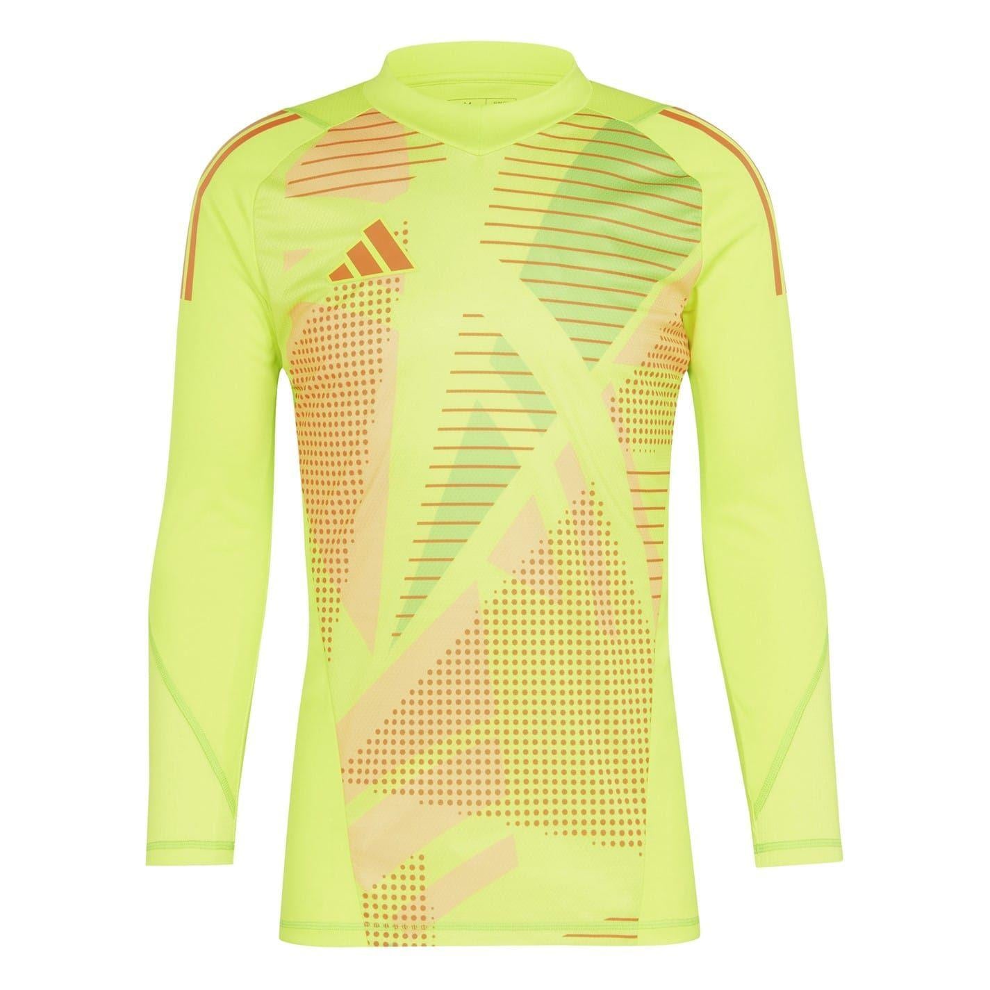 Solar Yellow - Front - Adidas Mens Tiro 24 Pro Goalkeeper Jersey