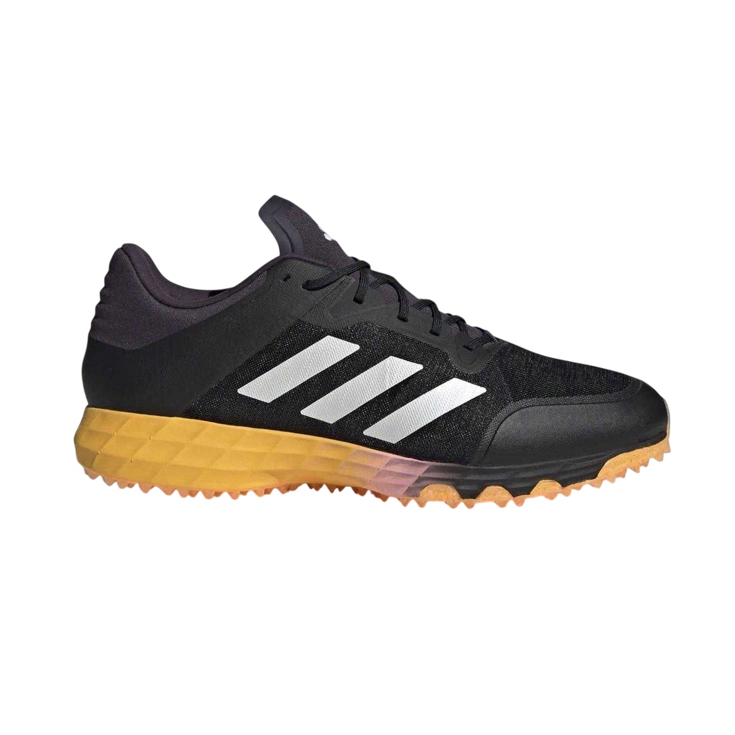 Core Black - Lifestyle - Adidas Childrens-Kids Lux 3 Stripes Low Cut Hockey Trainers