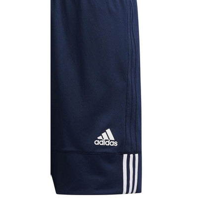 Navy-White - Lifestyle - Adidas Mens Logo Reversible Basketball Shorts