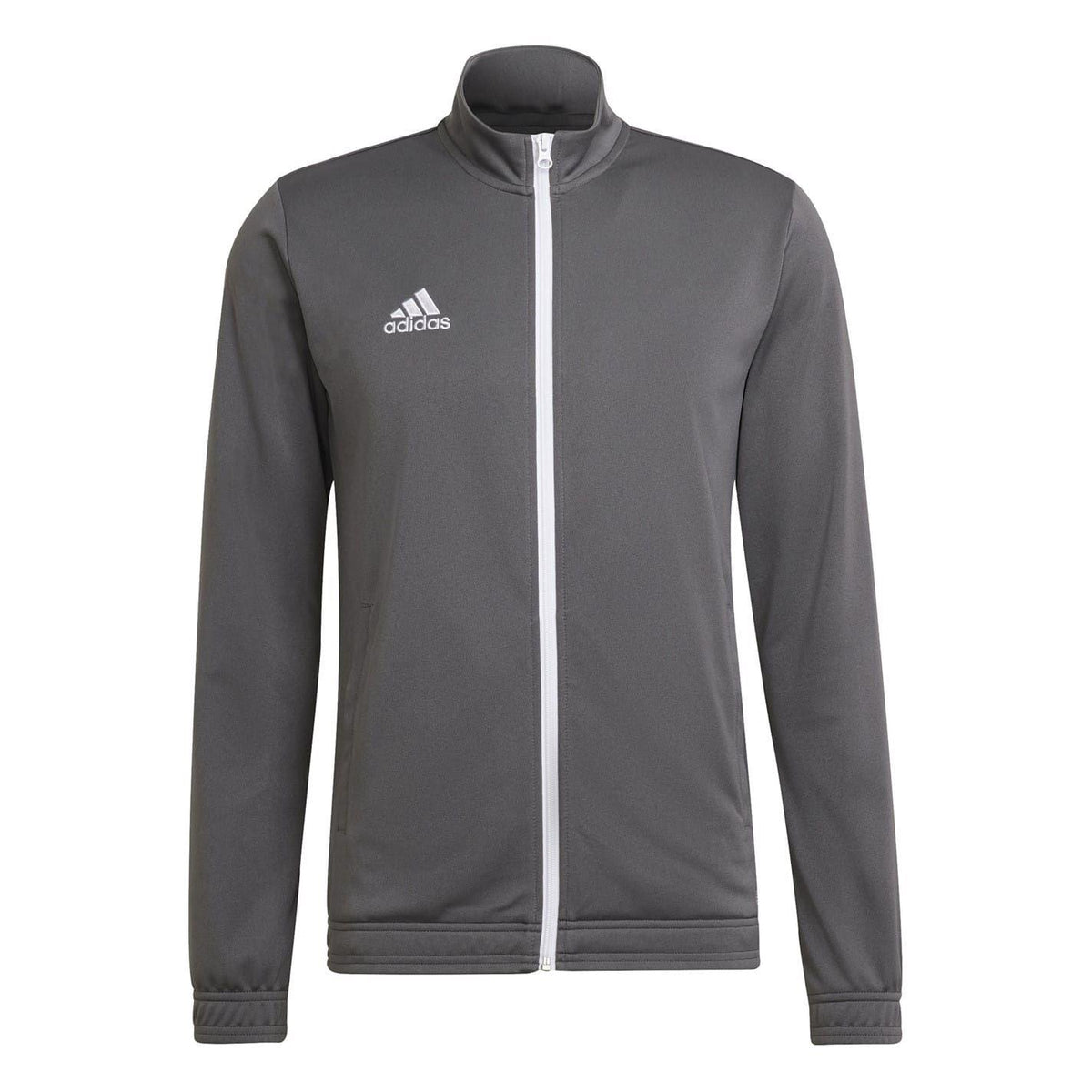 Grey - Front - Adidas Mens Entrada 22 Training Jacket