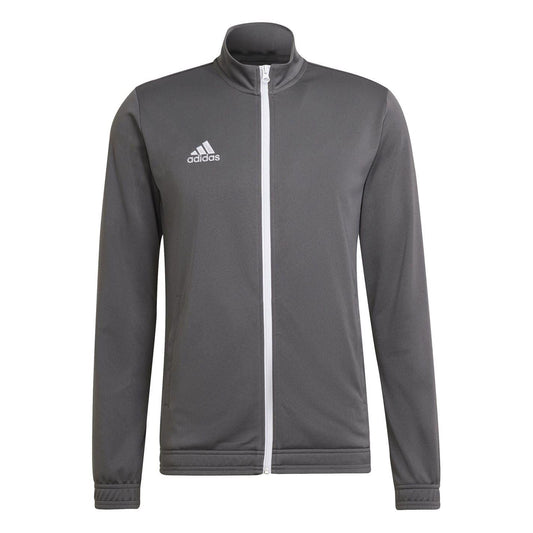 Grey - Front - Adidas Mens Entrada 22 Training Jacket