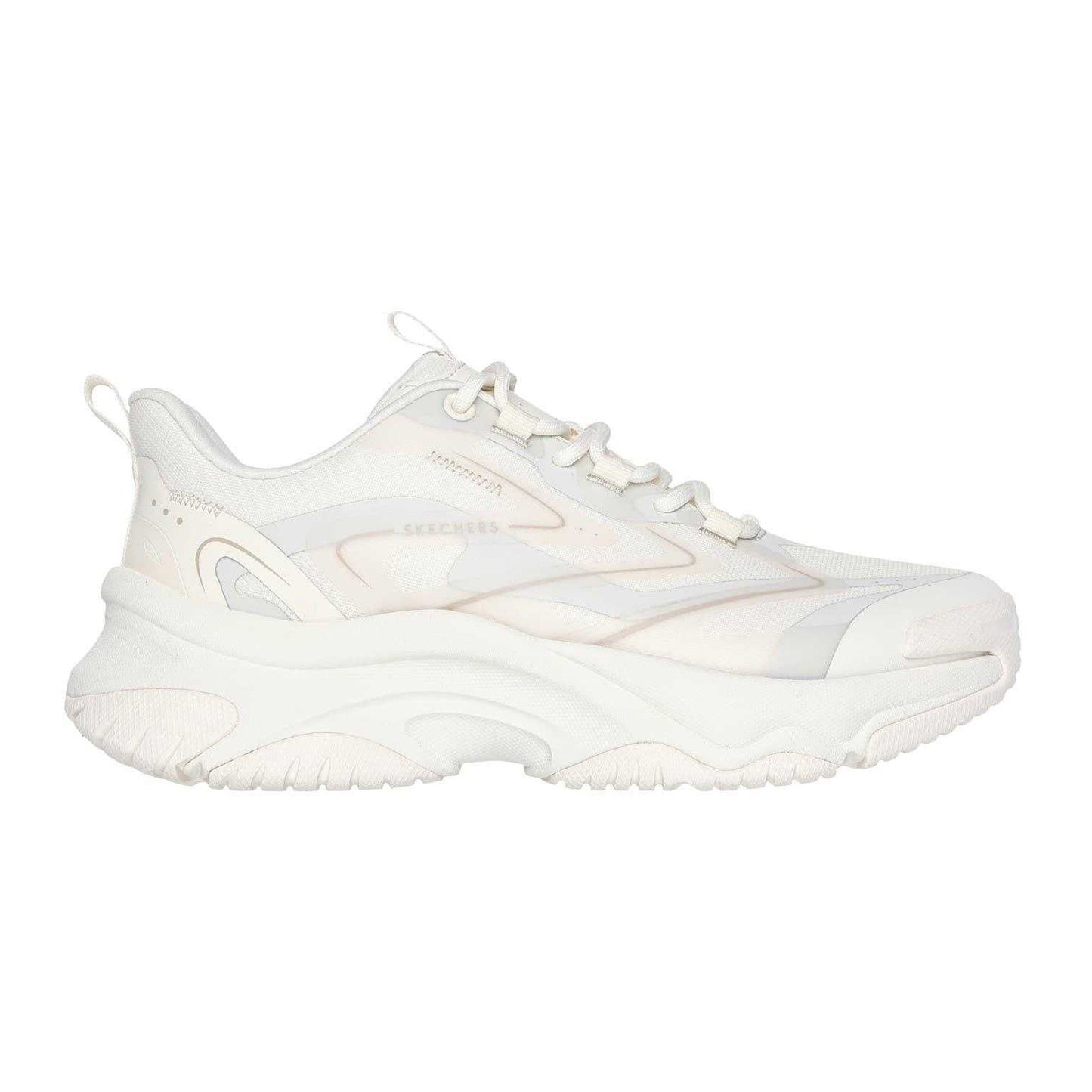 Off White - Side - Skechers Childrens-Kids Anti Gravity Trainers