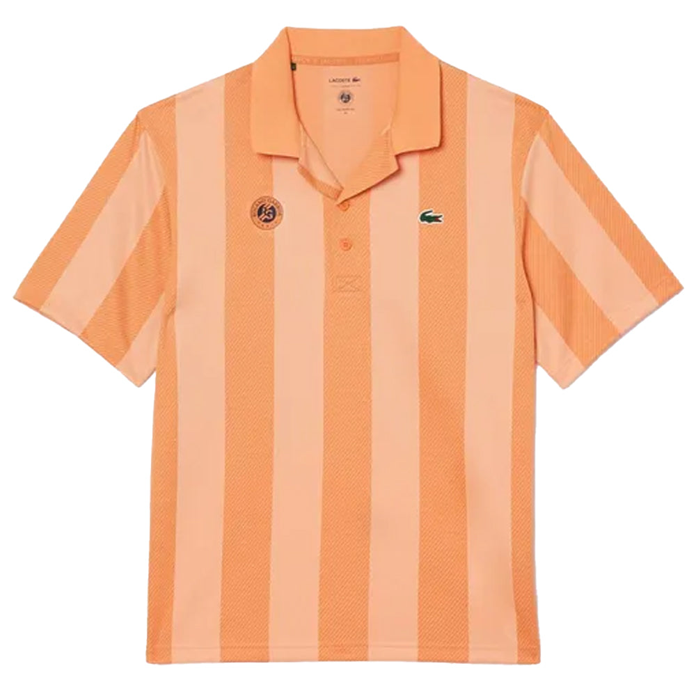 Orange - Front - Lacoste Mens Roland-Garros Edition Polo Shirt