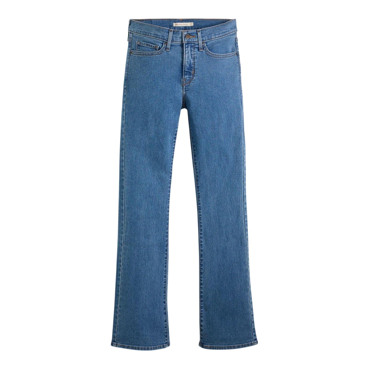 Blue - Front - Levis Womens-Ladies Soft Bootcut Jeans