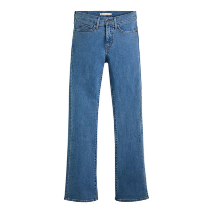 Blue - Front - Levis Womens-Ladies Soft Bootcut Jeans