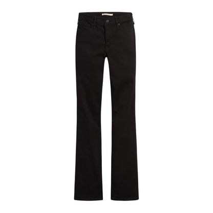 Black - Front - Levis Womens-Ladies Soft Bootcut Jeans