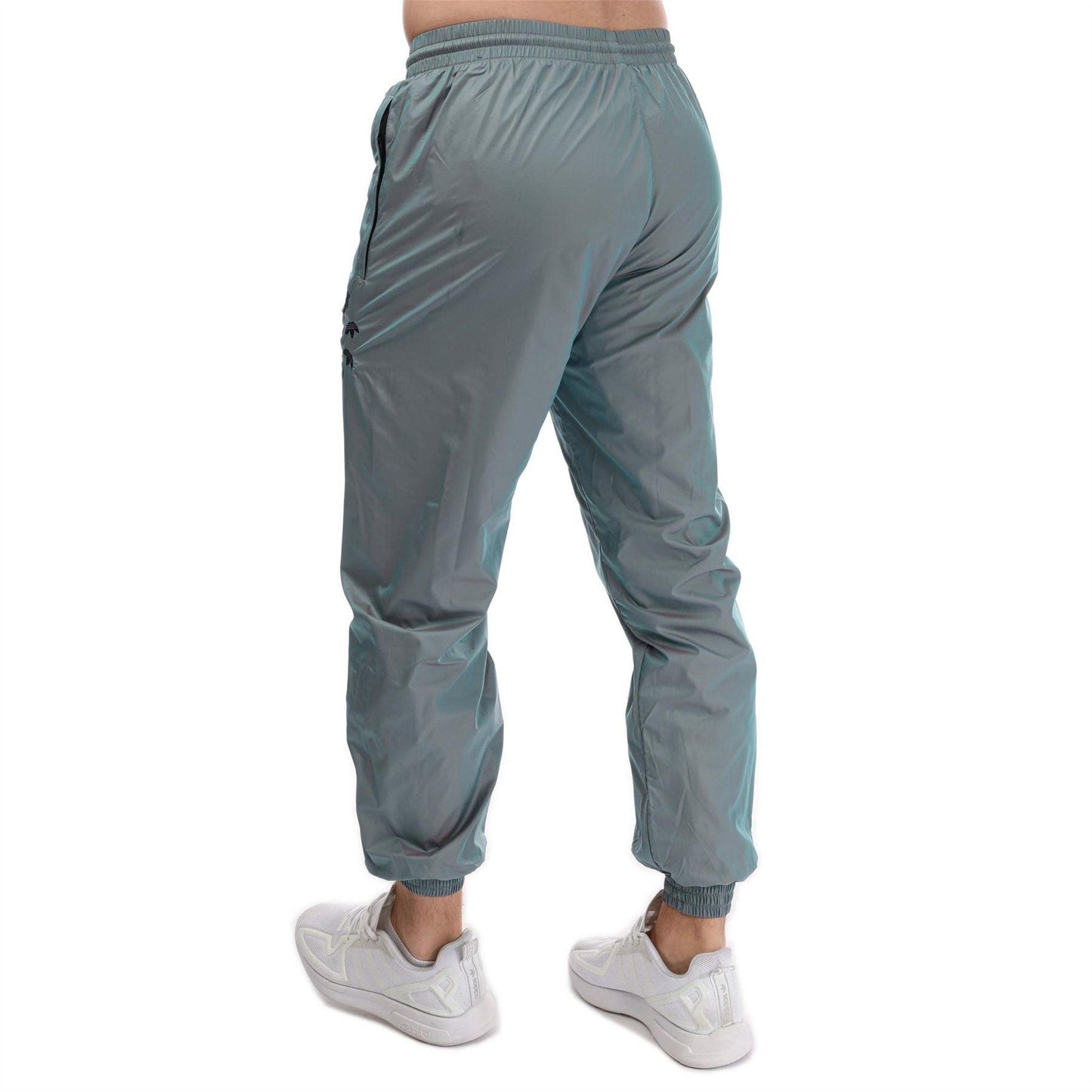 Multicoloured - Back - Adidas Mens Shattered Trefoil Jogging Bottoms
