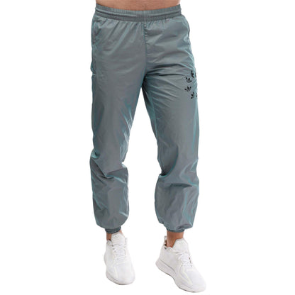 Multicoloured - Front - Adidas Mens Shattered Trefoil Jogging Bottoms