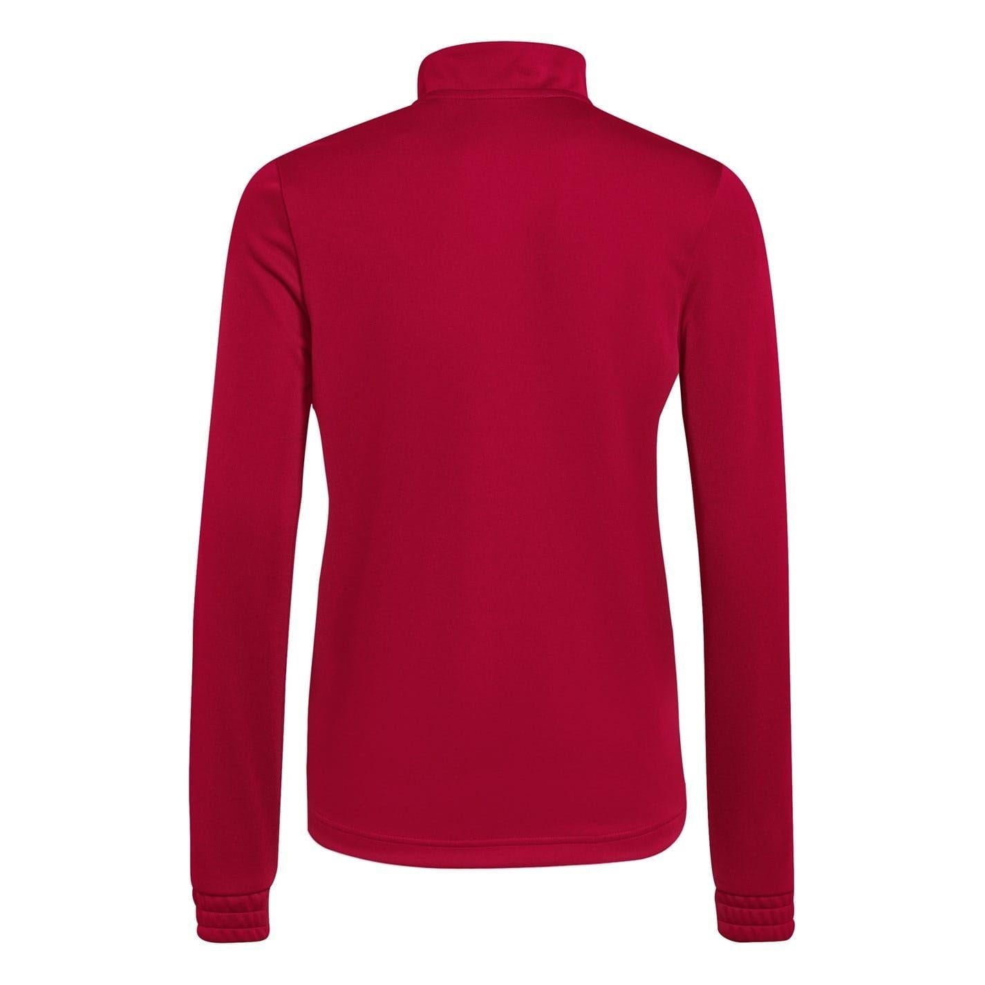 Team Power Red - Back - Adidas Womens-Ladies Entrada 22 Training Top