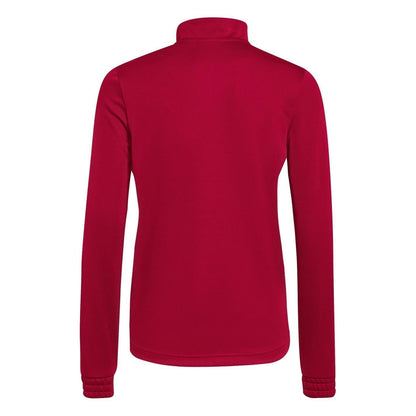 Team Power Red - Back - Adidas Womens-Ladies Entrada 22 Training Top