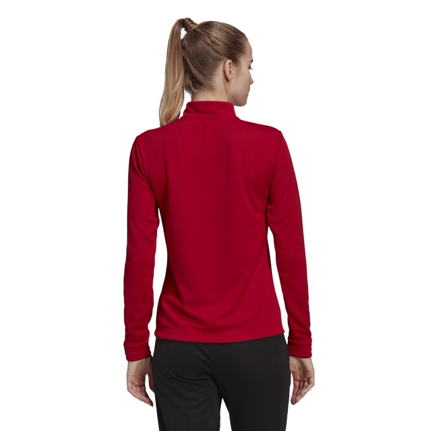 Team Power Red - Lifestyle - Adidas Womens-Ladies Entrada 22 Training Top
