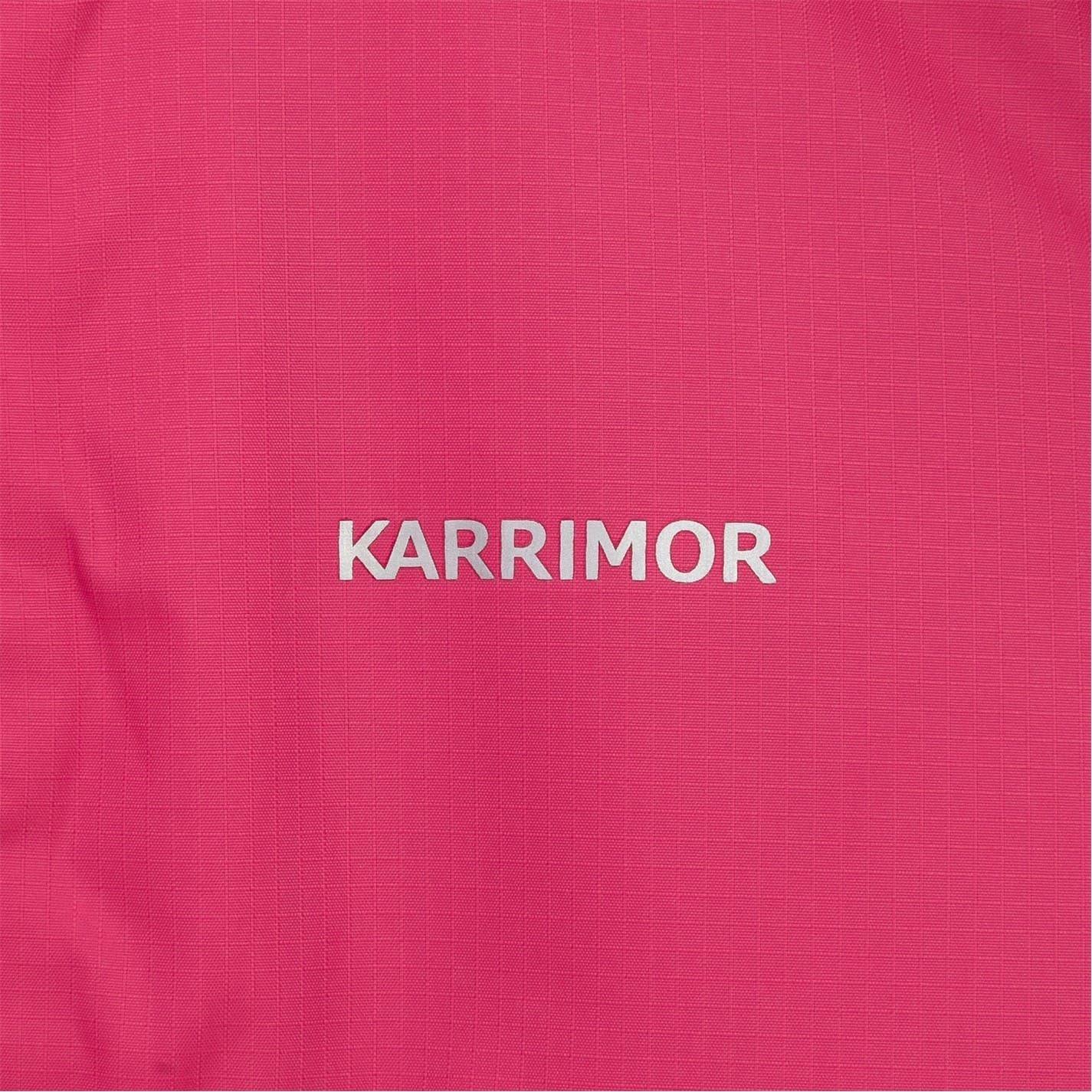 Pink - Side - Karrimor Childrens-Kids Speckle Softshell Padded Jacket