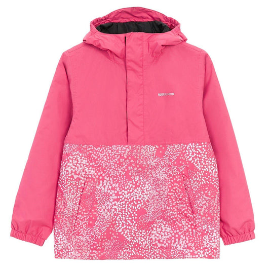 Pink - Front - Karrimor Childrens-Kids Speckle Softshell Padded Jacket