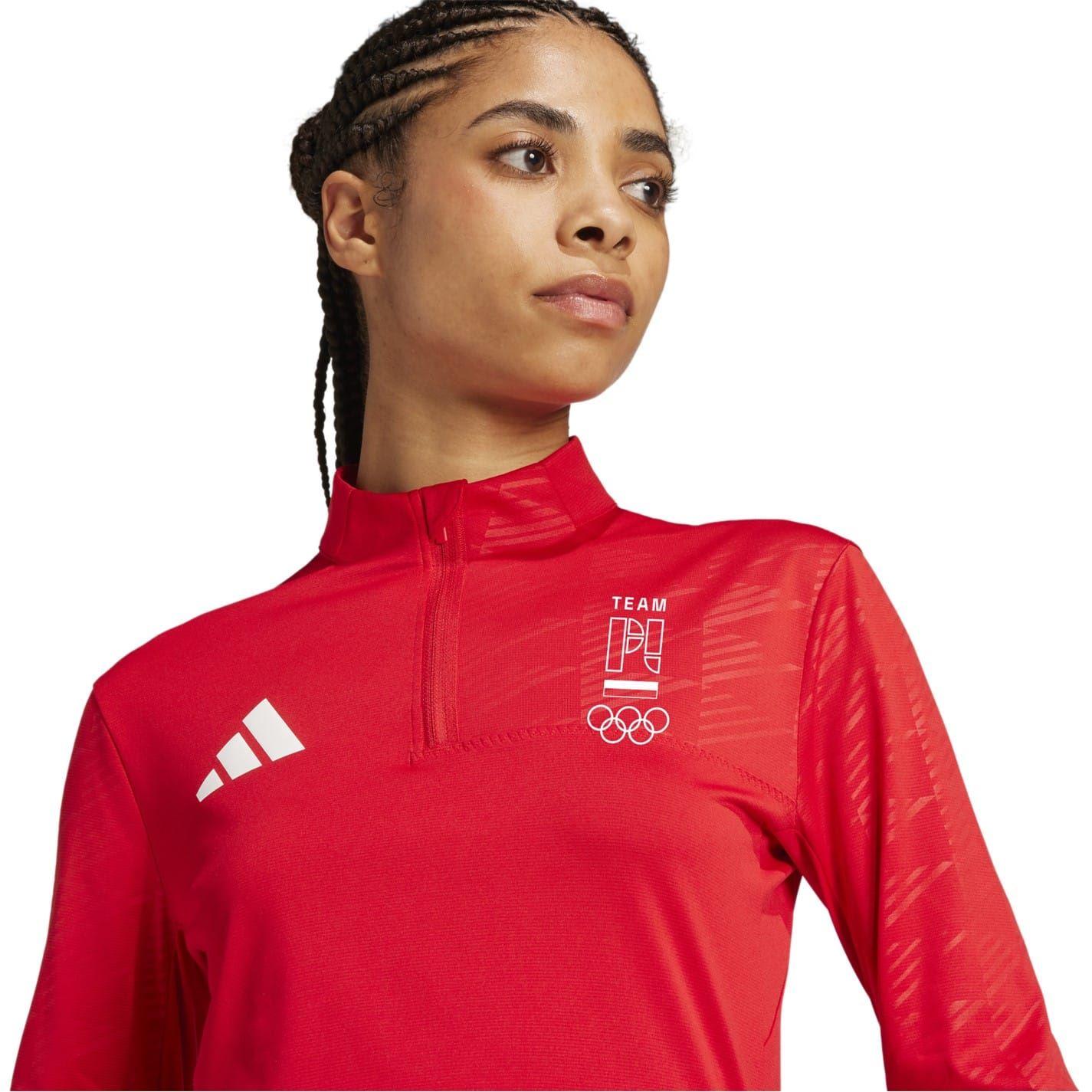 Better Scarlet - Lifestyle - Adidas Womens-Ladies Olympic Poland Top