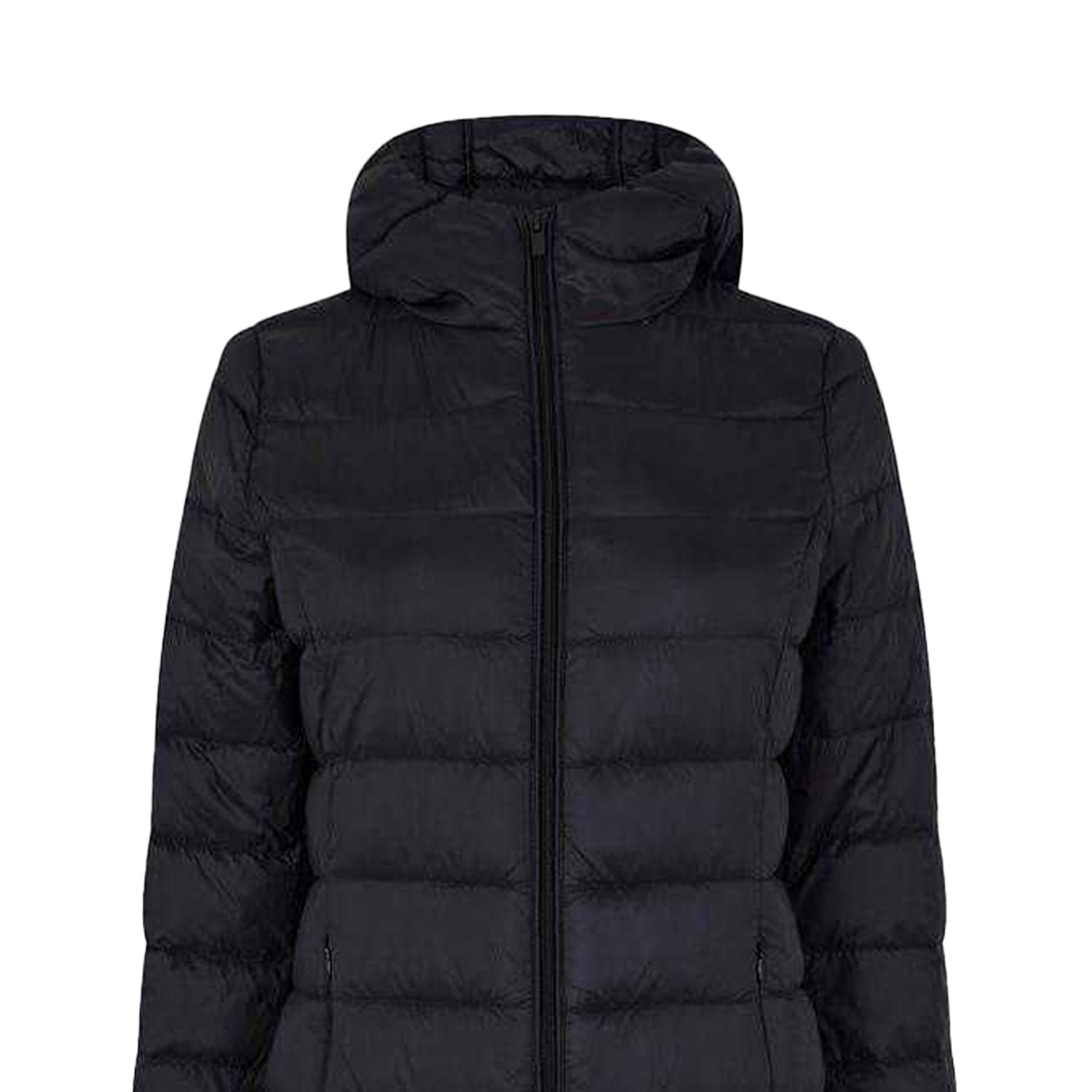 Black - Back - Vila Womens-Ladies Vimanya Relaxed Fit Hooded Jacket