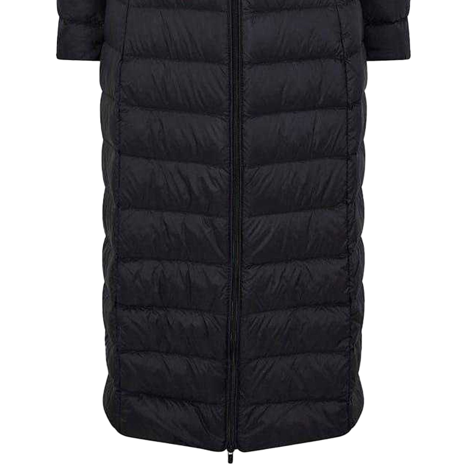Black - Side - Vila Womens-Ladies Vimanya Relaxed Fit Hooded Jacket