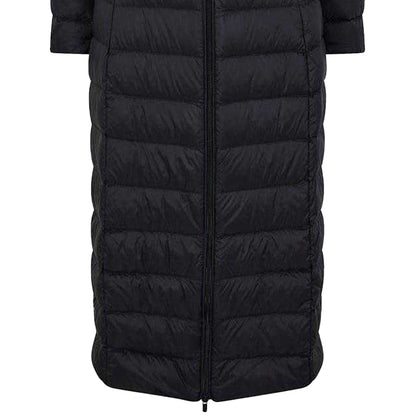 Black - Side - Vila Womens-Ladies Vimanya Relaxed Fit Hooded Jacket
