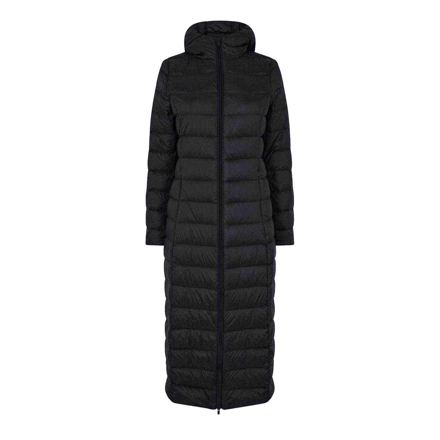 Black - Front - Vila Womens-Ladies Vimanya Relaxed Fit Hooded Jacket