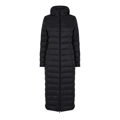 Black - Front - Vila Womens-Ladies Vimanya Relaxed Fit Hooded Jacket