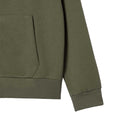Green - Side - Lacoste Mens Fleece Full Zip Hoodie