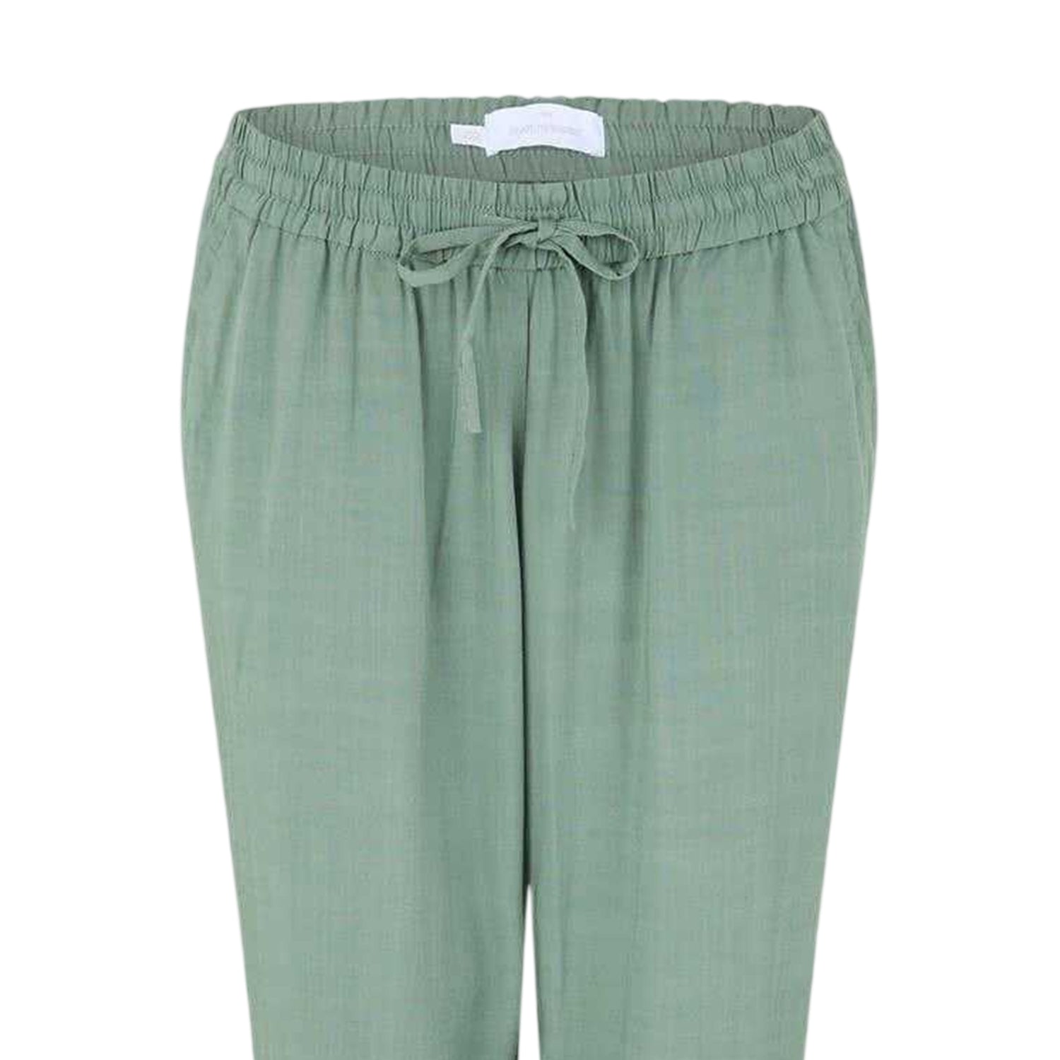 Laurel Wreath - Back - Mamalicious Womens-Ladies Plain Roll Up Slim Trousers