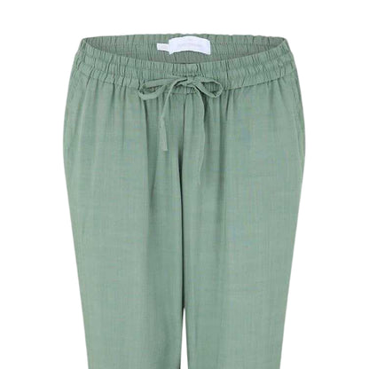 Laurel Wreath - Back - Mamalicious Womens-Ladies Plain Roll Up Slim Trousers