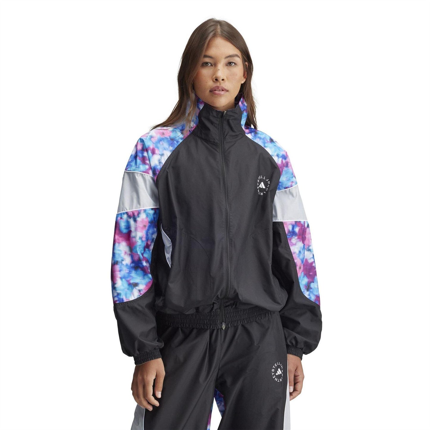 Cyan - Pack Shot - Adidas Womens-Ladies Stella McCartney Track Jacket
