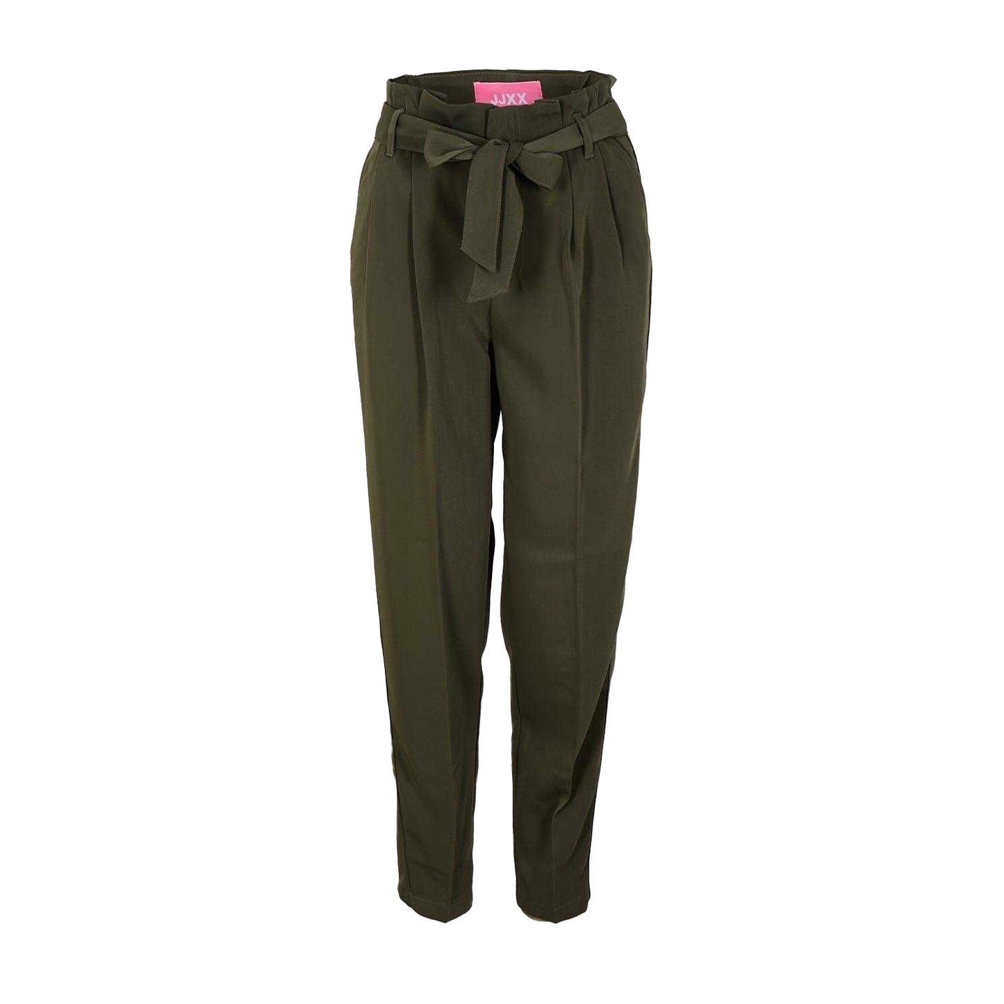 Grape Leaf - Front - JJXX Womens-Ladies Plain Straight Trousers