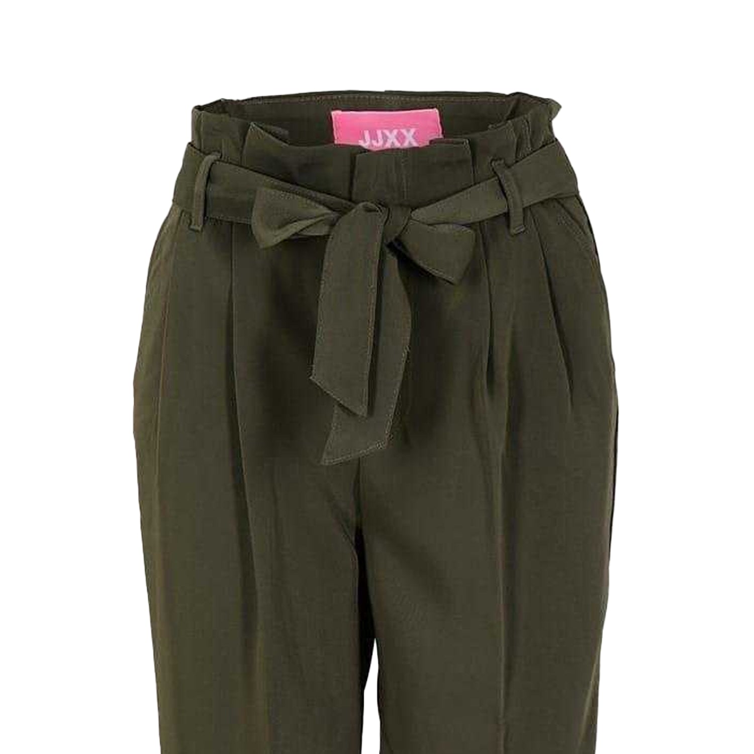 Grape Leaf - Back - JJXX Womens-Ladies Plain Straight Trousers