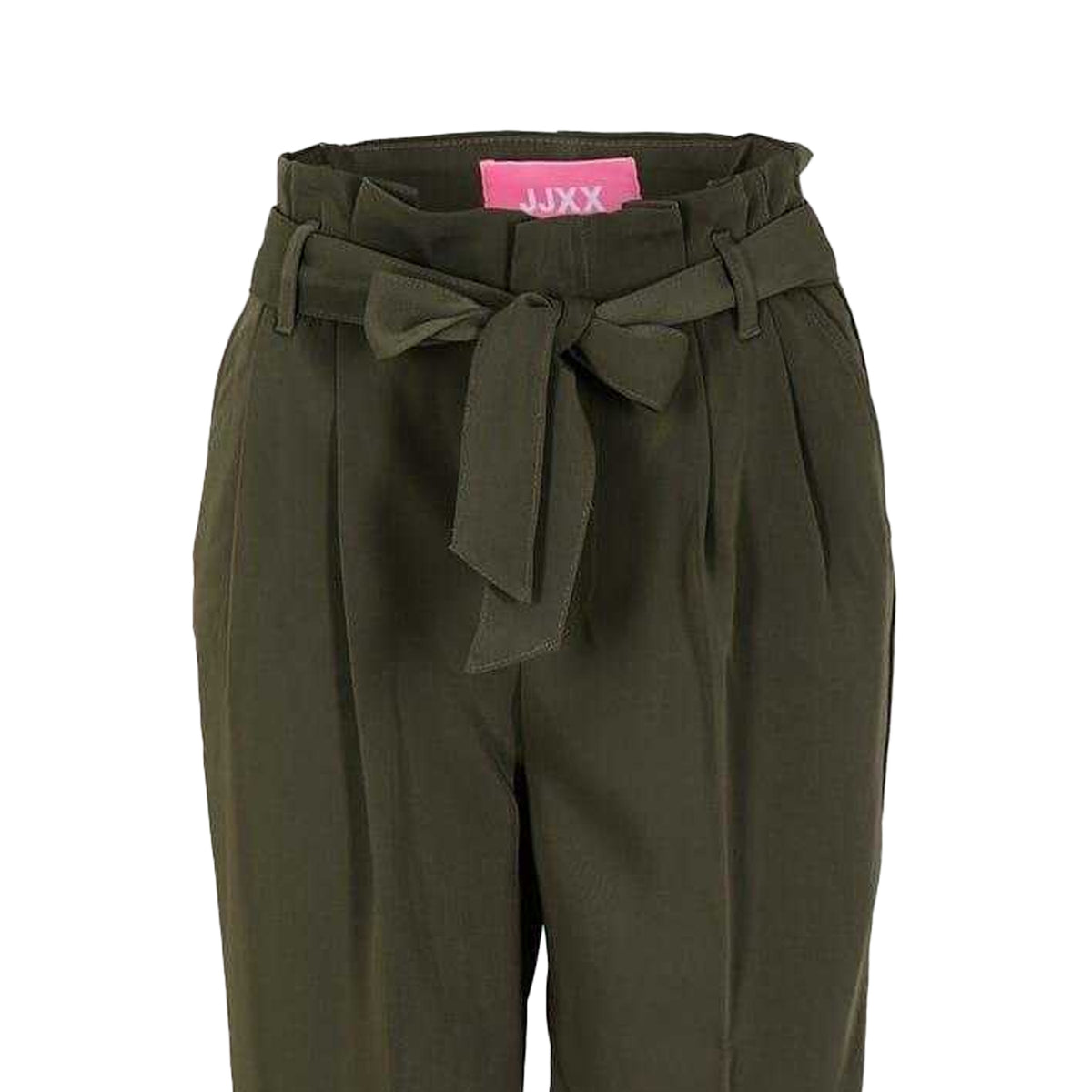 Grape Leaf - Back - JJXX Womens-Ladies Plain Straight Trousers