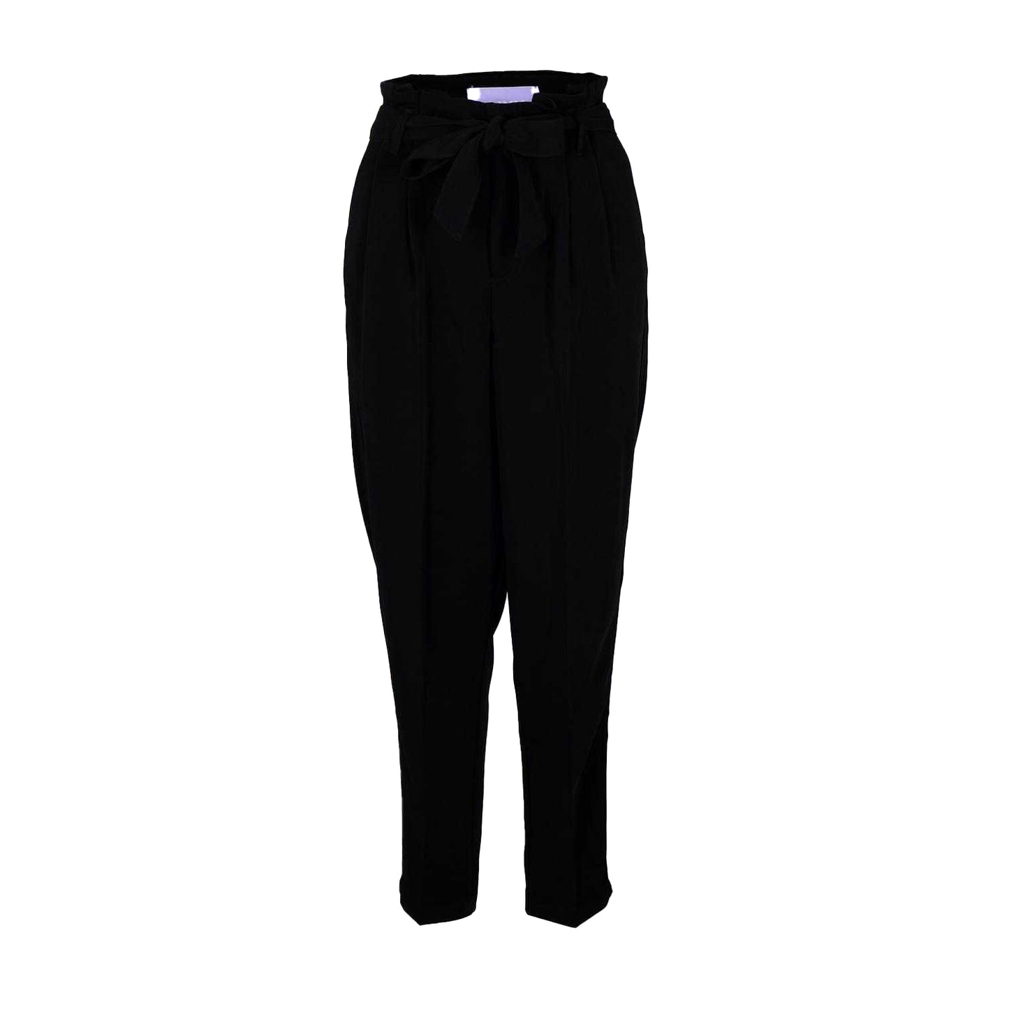 Black - Front - JJXX Womens-Ladies Plain Straight Trousers