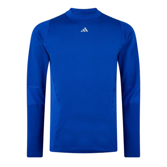 Royal Blue - Front - Adidas Mens Performance Base Layer Top