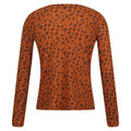 Orange - Back - Regatta Womens-Ladies Frayda Lightweight Cowl Neck Top