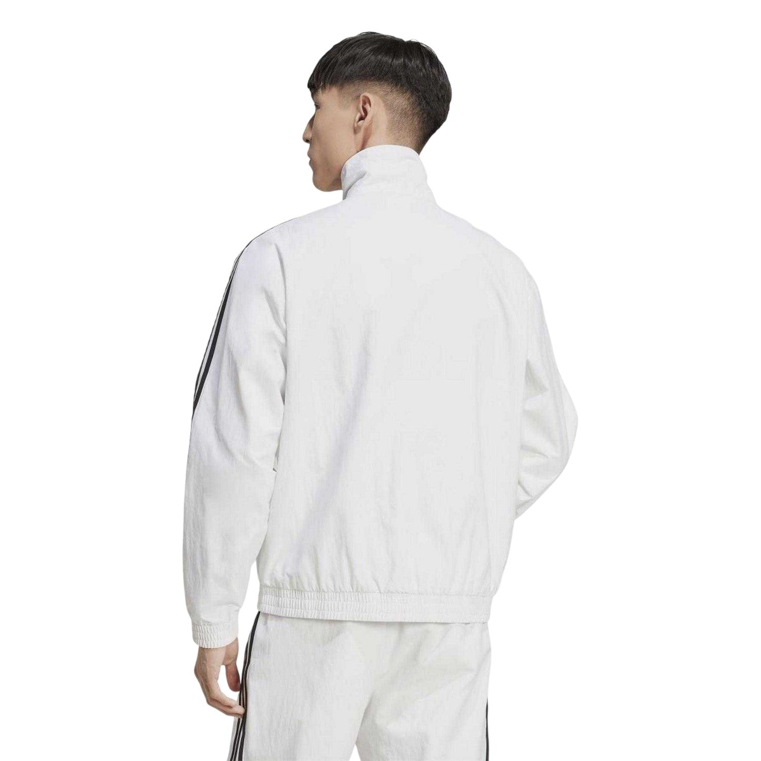 White - Back - Adidas Mens Firebird Woven Track Top