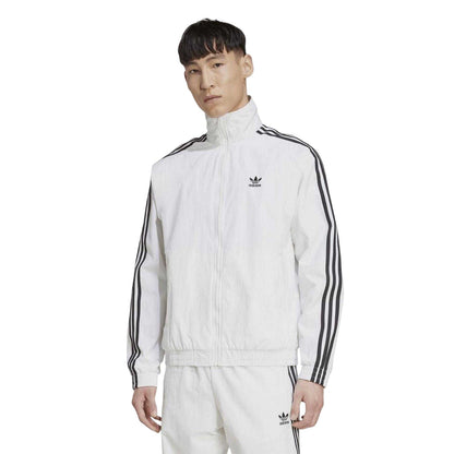 White - Lifestyle - Adidas Mens Firebird Woven Track Top